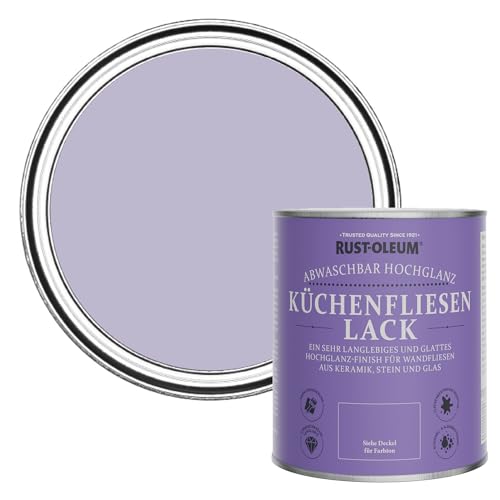 Rust-Oleum Wasserabweisender Küchenfliesenlack in hochglänzendem Finish - Blauregen 750ml Rust-Oleum Wasserabweisender Küchenfliesenlack in hochglänzendem Finish - Blauregen 750ml von Rust-Oleum
