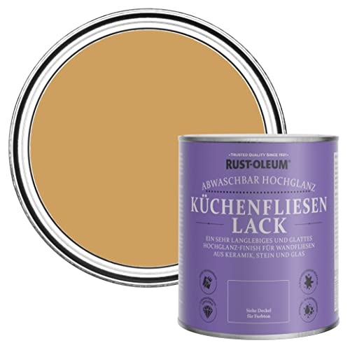 Rust-Oleum Wasserabweisender Küchenfliesenlack in hochglänzendem Finish - Dijon 750ml Rust-Oleum Wasserabweisender Küchenfliesenlack in hochglänzendem Finish - Dijon 750ml von Rust-Oleum