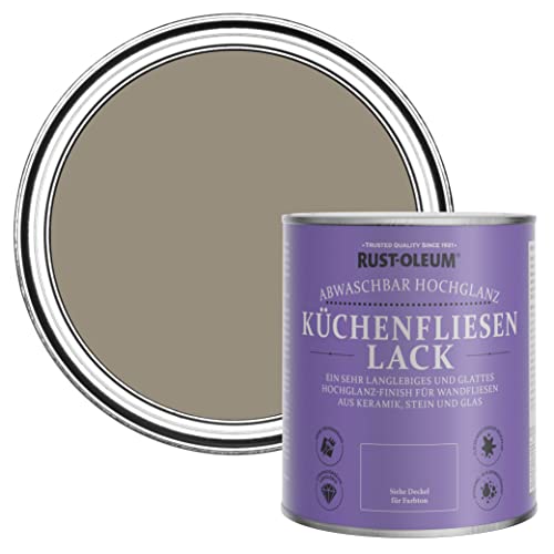 Rust-Oleum Wasserabweisender Küchenfliesenlack in hochglänzendem Finish - Kakao 750ml Rust-Oleum Wasserabweisender Küchenfliesenlack in hochglänzendem Finish - Kakao 750ml von Rust-Oleum