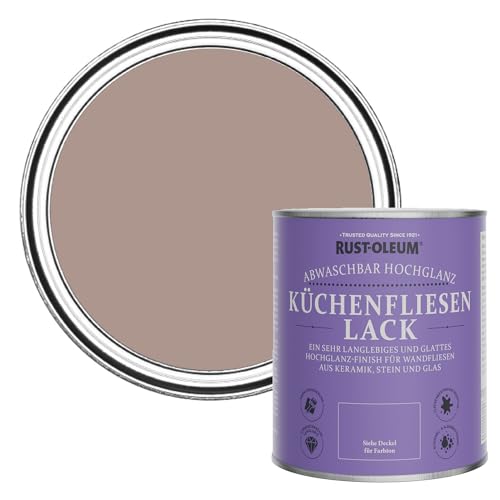 Rust-Oleum Wasserabweisender Küchenfliesenlack in hochglänzendem Finish - Zierkirsche 750ml Rust-Oleum Wasserabweisender Küchenfliesenlack in hochglänzendem Finish - Zierkirsche 750ml von Rust-Oleum