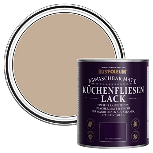 Rust-Oleum Wasserabweisender Küchenfliesenlack in mattem Finish -Gesalzenes Karamell 750ml Rust-Oleum Wasserabweisender Küchenfliesenlack in mattem Finish -Gesalzenes Karamell 750ml von Rust-Oleum