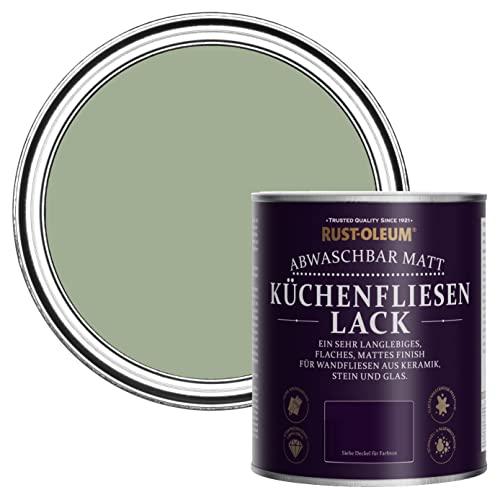 Rust-Oleum Wasserabweisender Küchenfliesenlack in mattem Finish -Khaki Grün 750ml Rust-Oleum Wasserabweisender Küchenfliesenlack in mattem Finish -Khaki Grün 750ml von Rust-Oleum