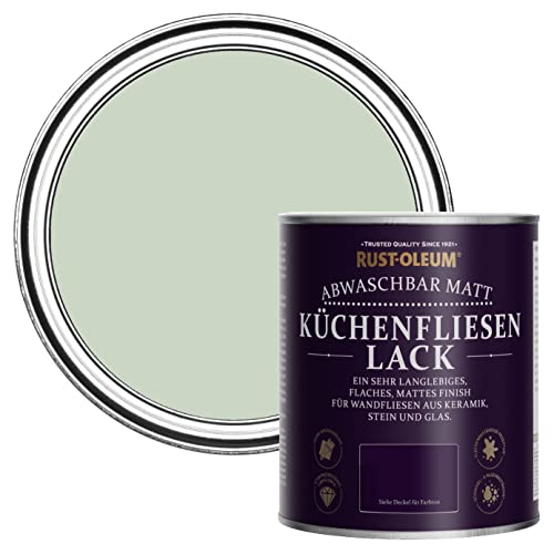 Rust-Oleum Wasserabweisender Küchenfliesenlack in mattem Finish -Lorbeer Grün 750ml Rust-Oleum Wasserabweisender Küchenfliesenlack in mattem Finish -Lorbeer Grün 750ml von Rust-Oleum