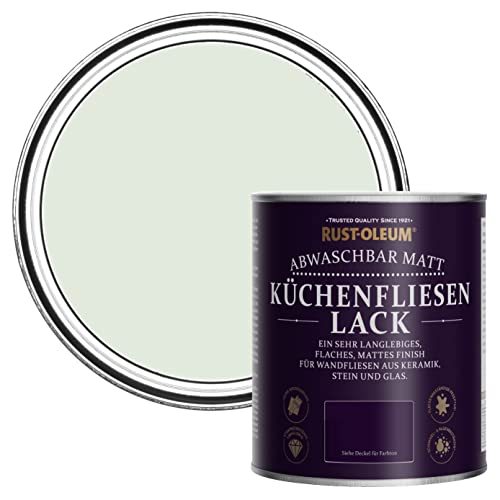Rust-Oleum Wasserabweisender Küchenfliesenlack in mattem Finish -Salbei-Nebel 750ml von Rust-Oleum