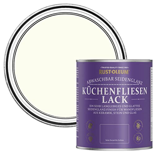 Rust-Oleum Wasserabweisender Küchenfliesenlack in seidenglänzendem Finish - Antik Weiß 750ml Rust-Oleum Wasserabweisender Küchenfliesenlack in seidenglänzendem Finish - Antik Weiß 750ml von Rust-Oleum
