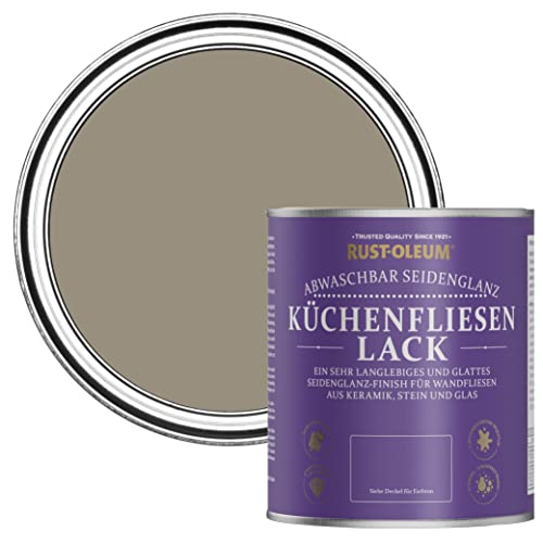 Rust-Oleum Wasserabweisender Küchenfliesenlack in seidenglänzendem Finish - Kakao 750ml Rust-Oleum Wasserabweisender Küchenfliesenlack in seidenglänzendem Finish - Kakao 750ml von Rust-Oleum