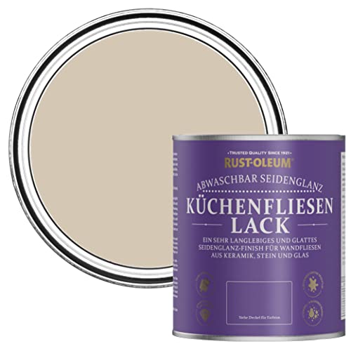 Rust-Oleum Wasserabweisender Küchenfliesenlack in seidenglänzendem Finish - Karamell 750ml Rust-Oleum Wasserabweisender Küchenfliesenlack in seidenglänzendem Finish - Karamell 750ml von Rust-Oleum
