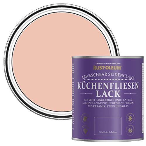 Rust-Oleum Wasserabweisender Küchenfliesenlack in seidenglänzendem Finish - Koralle 750ml Rust-Oleum Wasserabweisender Küchenfliesenlack in seidenglänzendem Finish - Koralle 750ml von Rust-Oleum