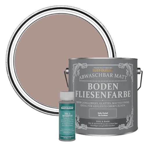 Rust-Oleum abwaschbare Bodenfliesenfarbe in mattem Finish - Zierkirsche 2.5 LITRE Rust-Oleum abwaschbare Bodenfliesenfarbe in mattem Finish - Zierkirsche 2.5 LITRE von Rust-Oleum
