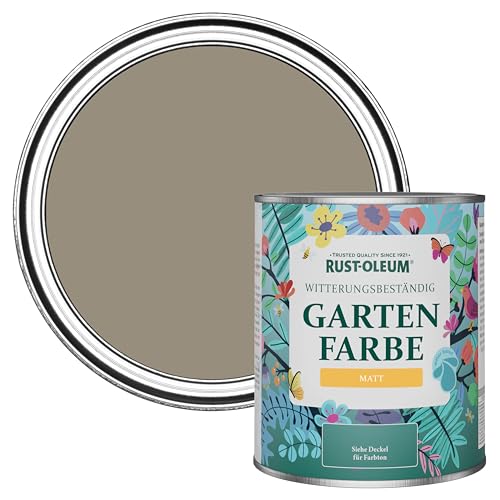 Rust-Oleum braun Gartenfarbe in mattem Finish - Kakao 750ml von Rust-Oleum