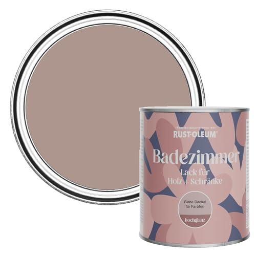 Rust-Oleum feuchtigkeitsresistente weiß Badezimmerholz- und Schrankfarbe in Hochglanz Finish - Zierkirsche 750ML Rust-Oleum feuchtigkeitsresistente weiß Badezimmerholz- und Schrankfarbe in Hochglanz Finish - Zierkirsche 750ML von Rust-Oleum