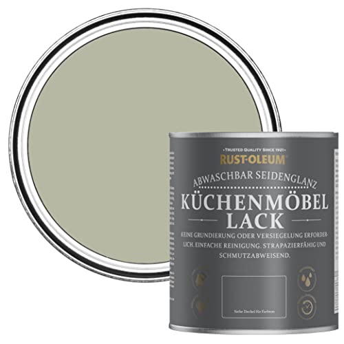 Rust-Oleum grau abwaschbarer Küchenmöbellack in seidenglänzendem Finish - Tanglewood 750ml von Rust-Oleum