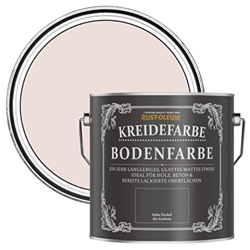Rust-Oleum kratzfeste Kreidefarbe Bodenfarbe in mattem Finish -Elbowstrand 2.5L von Rust-Oleum