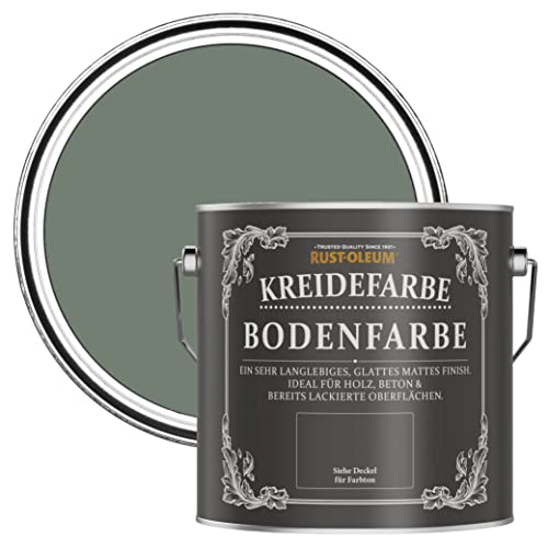 Rust-Oleum kratzfeste Kreidefarbe Bodenfarbe in mattem Finish -Gelassenheit 2.5L von Rust-Oleum