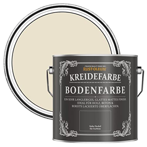 Rust-Oleum kratzfeste Kreidefarbe Bodenfarbe in mattem Finish -Longsands Strand 2.5L von Rust-Oleum
