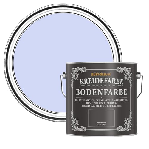 Rust-Oleum kratzfeste Kreidefarbe Bodenfarbe in mattem Finish -Meerjungfrau 2.5L von Rust-Oleum