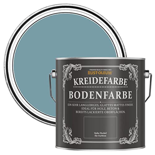 Rust-Oleum kratzfeste Kreidefarbe Bodenfarbe in mattem Finish -Pazifikstaat 2.5L von Rust-Oleum