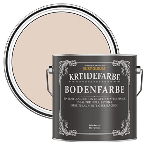 Rust-Oleum kratzfeste Kreidefarbe Bodenfarbe in mattem Finish -Selbstgestrickt 2.5L von Rust-Oleum