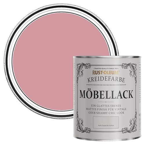 Rust-Oleum rosa Möbel- und Sockelleistenfarbe Kreidefarbe - Altrosa 750ml von Rust-Oleum