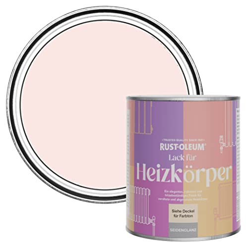 Rust-Oleum rosa hitzebeständiger Heizkörperlack in seidenglänzendem Finish - Erdbeer-Vanille 750ml von Rust-Oleum