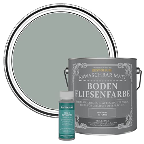 Rust-Oleum strapazierfähige, abwaschbare Bodenfliesenfarbe in grau Matt Finish - Urban Grau 2,5 Litres Rust-Oleum strapazierfähige, abwaschbare Bodenfliesenfarbe in grau Matt Finish - Urban Grau 2,5 Litres von Rust-Oleum