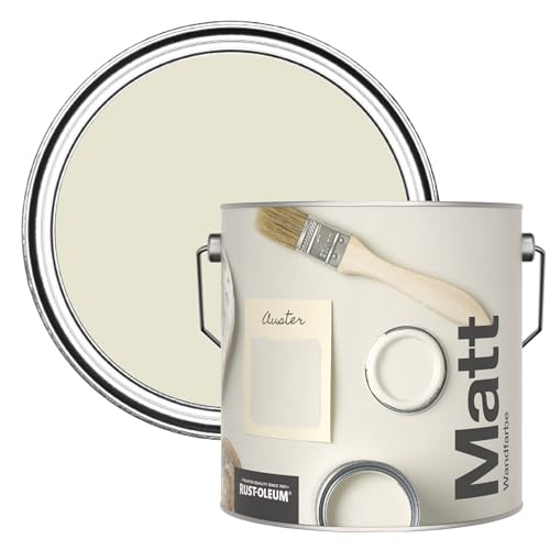 Rust-Oleum ultra strapazierfähige, extra deckende, abwaschbare, beige matte Wandfarbe - Auster 2,5 Litres Rust-Oleum ultra strapazierfähige, extra deckende, abwaschbare, beige matte Wandfarbe - Auster 2,5 Litres von Rust-Oleum
