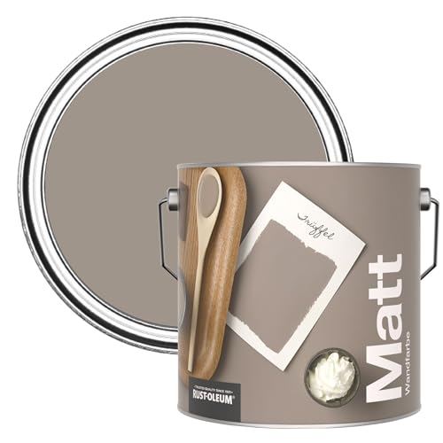 Rust-Oleum ultra strapazierfähige, extra deckende, abwaschbare, braun matte Wandfarbe - Trüffel 2,5 Litres Rust-Oleum ultra strapazierfähige, extra deckende, abwaschbare, braun matte Wandfarbe - Trüffel 2,5 Litres von Rust-Oleum