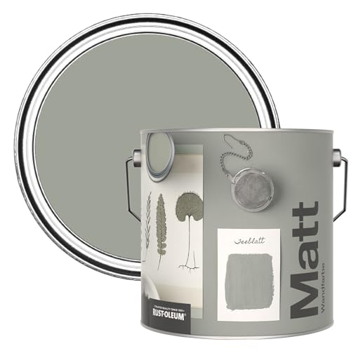 Rust-Oleum ultra strapazierfähige, extra deckende, abwaschbare, grün matte Wandfarbe - Teeblatt 2,5 Litres Rust-Oleum ultra strapazierfähige, extra deckende, abwaschbare, grün matte Wandfarbe - Teeblatt 2,5 Litres von Rust-Oleum