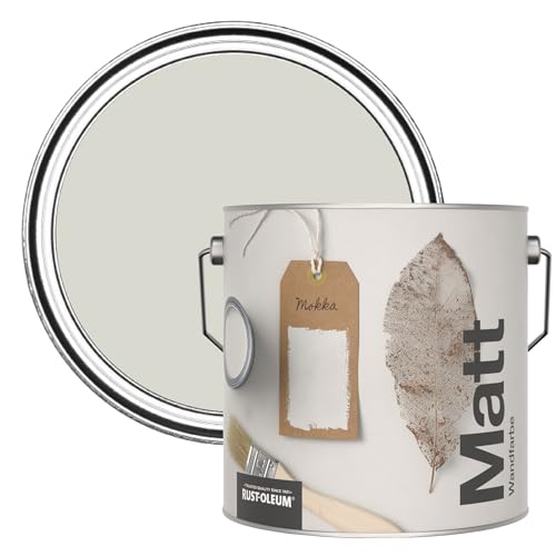 Rust-Oleum ultra strapazierfähige, extra deckende, abwaschbare, hellbraun matte Wandfarbe - Mokka 2,5 Litres Rust-Oleum ultra strapazierfähige, extra deckende, abwaschbare, hellbraun matte Wandfarbe - Mokka 2,5 Litres von Rust-Oleum
