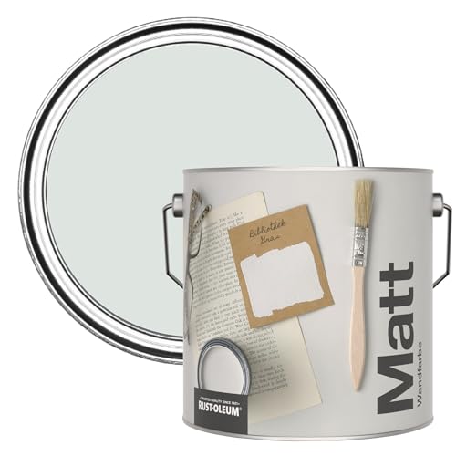 Rust-Oleum ultra strapazierfähige, extra deckende, abwaschbare, hellgrau matte Wandfarbe - Bibliothek Grau 2,5 Litres Rust-Oleum ultra strapazierfähige, extra deckende, abwaschbare, hellgrau matte Wandfarbe - Bibliothek Grau 2,5 Litres von Rust-Oleum