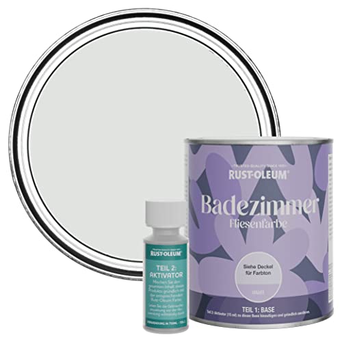 Rust-Oleum wasserbeständiger Fliesenlack für das Badezimmer in mattem Finish -Bibliothek Grau 750ml Rust-Oleum wasserbeständiger Fliesenlack für das Badezimmer in mattem Finish -Bibliothek Grau 750ml von Rust-Oleum