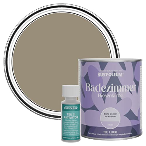 Rust-Oleum wasserbeständiger Fliesenlack für das Badezimmer in mattem Finish -Café Luxe 750ml Rust-Oleum wasserbeständiger Fliesenlack für das Badezimmer in mattem Finish -Café Luxe 750ml von Rust-Oleum