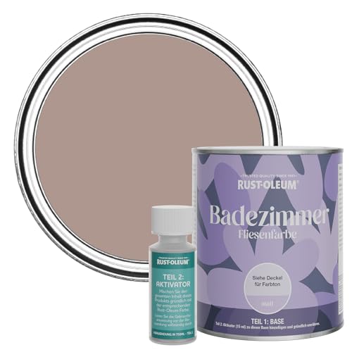 Rust-Oleum wasserfeste dunkelgrün Fliesenfarbe für Badezimmer in Matt Finish - Zierkirsche 750ML Rust-Oleum wasserfeste dunkelgrün Fliesenfarbe für Badezimmer in Matt Finish - Zierkirsche 750ML von Rust-Oleum