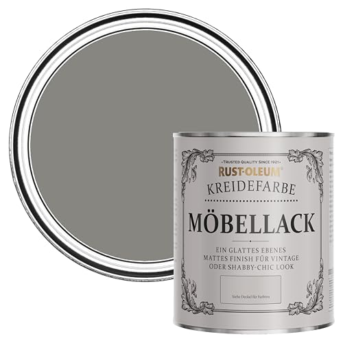 Rust-Oleum weiß Möbel- und Sockelleistenfarbe Kreidefarbe - Betongrau 750ml Rust-Oleum weiß Möbel- und Sockelleistenfarbe Kreidefarbe - Betongrau 750ml von Rust-Oleum