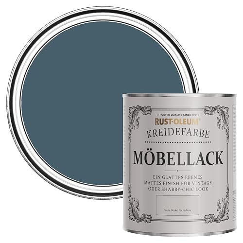 Rust-Oleum weiß Möbel- und Sockelleistenfarbe Kreidefarbe - Blaupause 750ml von Rust-Oleum