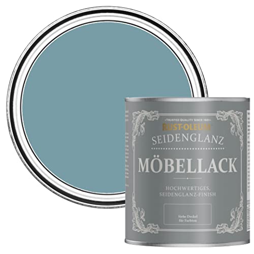 Rust-Oleum weiß Möbel- und Sockelleistenfarbe in seidenglänzendem Finish - Pazifikstaat 750ml von Rust-Oleum