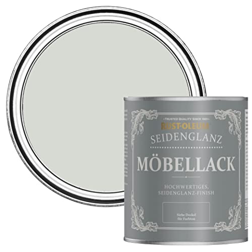 Rust-Oleum weiß Möbel- und Sockelleistenfarbe in seidenglänzendem Finish - Wintergrau 750ml von Rust-Oleum