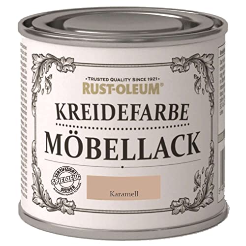 Rustoleum Kreidefarbe Karamell 125 ml - Schöne Holzfarbe für Möbel - Extra sicher verpackt - Idealer Holzlack - Möbellack - Lackfarbe Rustoleum Kreidefarbe Karamell 125 ml - Schöne Holzfarbe für Möbel - Extra sicher verpackt - Idealer Holzlack - Möbellack - Lackfarbe von Rust-Oleum