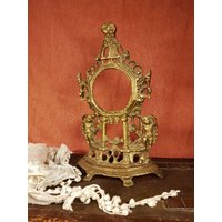 Vintage Jugendstil Bronze /Messing Uhr Hülle/stand#9 # von RustDustPast