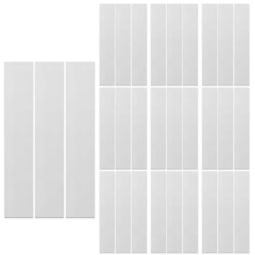 Rustark Edelstahl Blechstreifen Edelstahlblech Metallstreifen Metallplatte zum DIY Reparatur (Silber, Verschiedene Größen) von Rustark