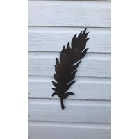 Feder Wand-Dekor/Decor Wand-Kunst von Rustaroundtheedges