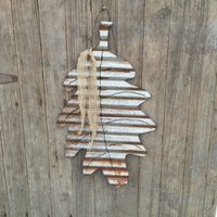 Rustikales Blatt/Gewelltes Rostiges Herbstdekor von Rustaroundtheedges