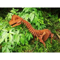 Rostiger Metall Dinosaurier Brachiosaurus - 3D Garten Ornamente Kunst Dino Jurassic Park T-Rex von RustedBanana