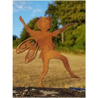 Rusty Metal Pixie Gartendekoration - Boy Fairy Feengarten Feen Pagan von RustedBanana
