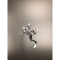 Kleiner Metall-Laubfrosch von RusteesGardenArt