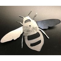 Metall Hummel Groß von RusteesGardenArt