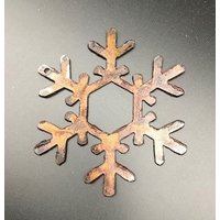 Rusty Metal Schneeflocke #3 von RusteesGardenArt