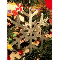 Silber Schneeflocken 2 von RusteesGardenArt