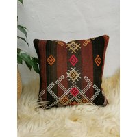 Vintage Kilim Kissenbezug 35 cm X 2024 von RustiKKornerShop