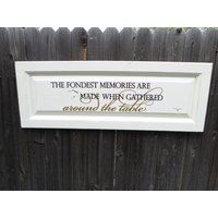 Große Wand Dekor Zeichen Fondest Erinnerungen Sind Rund Um Den Tisch" Familie Zusammenkünfte Dankbar Holz Tür Wandbehang Rustikale Distressed Große Wand Dekor Zeichen Fondest Erinnerungen Sind Rund Um Den Tisch" Familie Zusammenkünfte Dankbar Holz Tür Wandbehang Rustikale Distressed von RusticBoardwalk